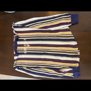 Guess striped longsleeve shirt barely worn